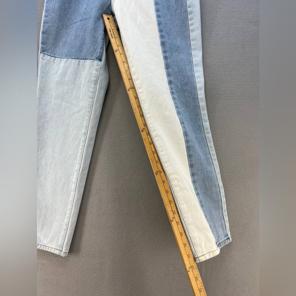 Pacsun Eco Hopper Patch Blue Mom High Rise Jeans Women’s Size 24 - Picture 10 of 15